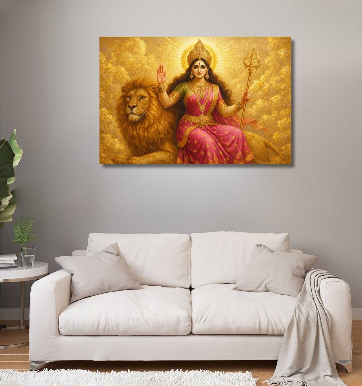 Maa Durga Wall Painting 1