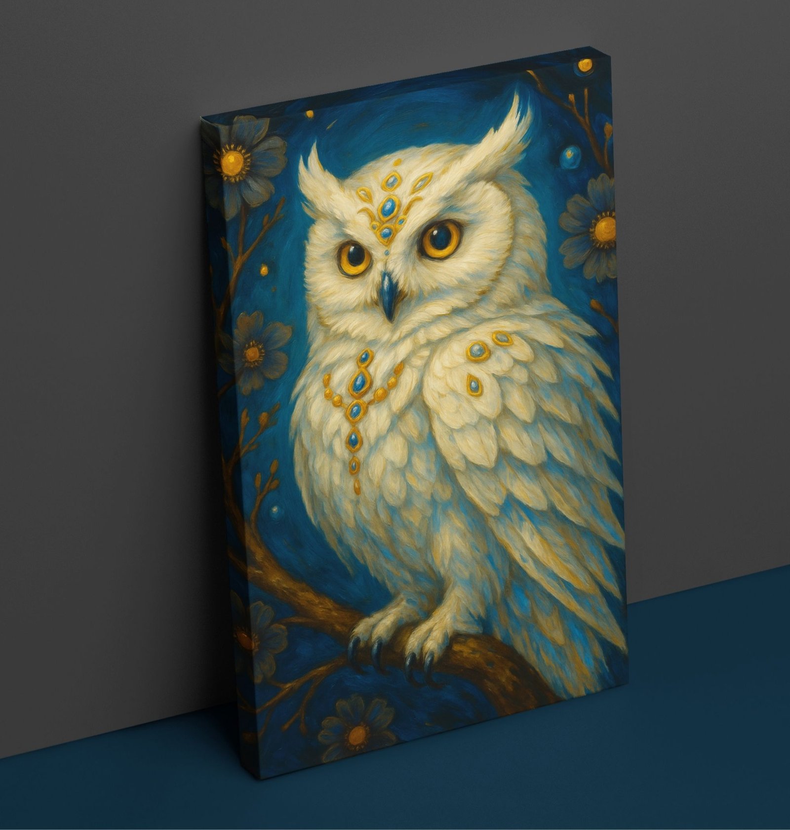 Night Owl Painting