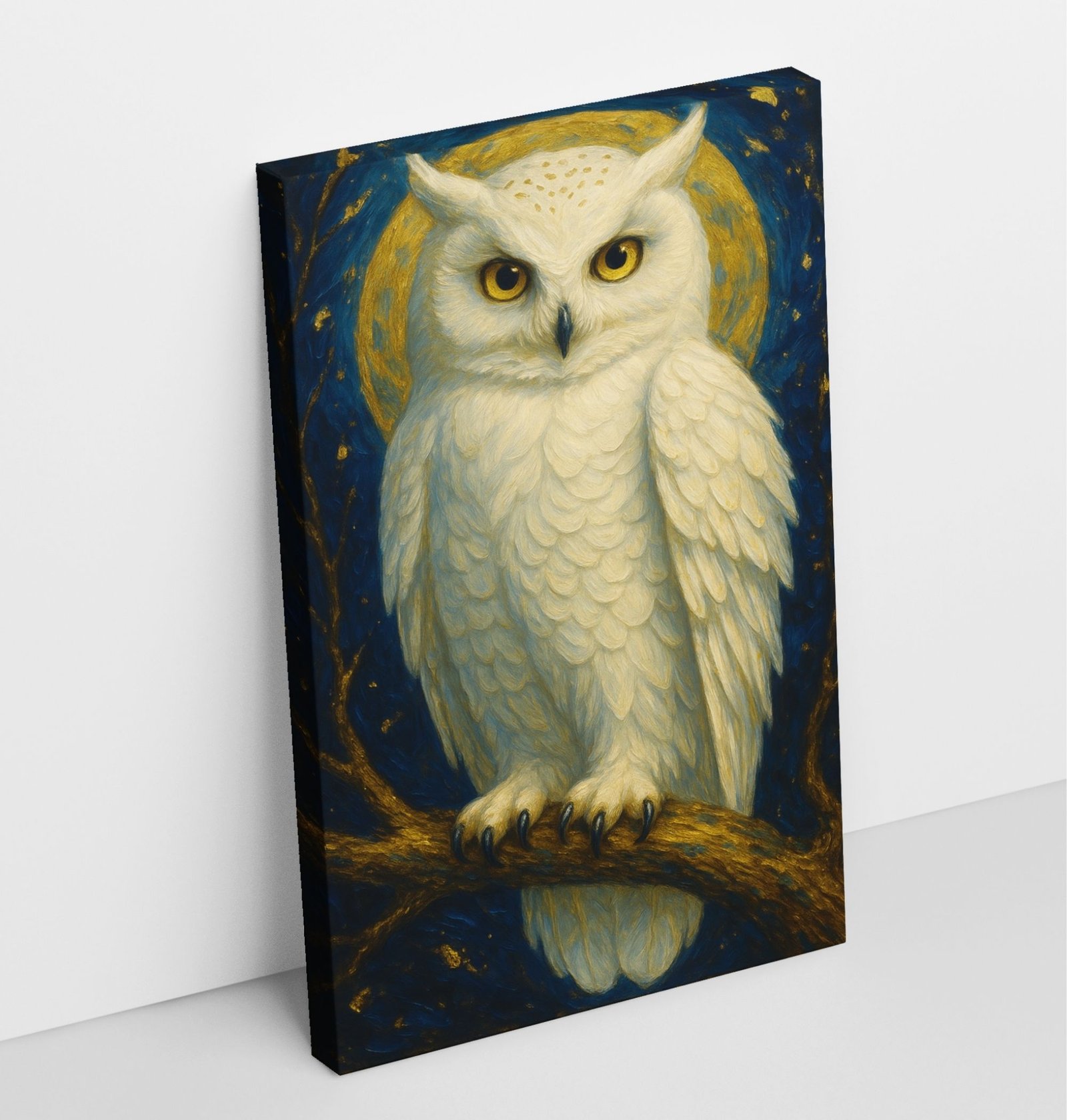 White Owl Painting Vastu1