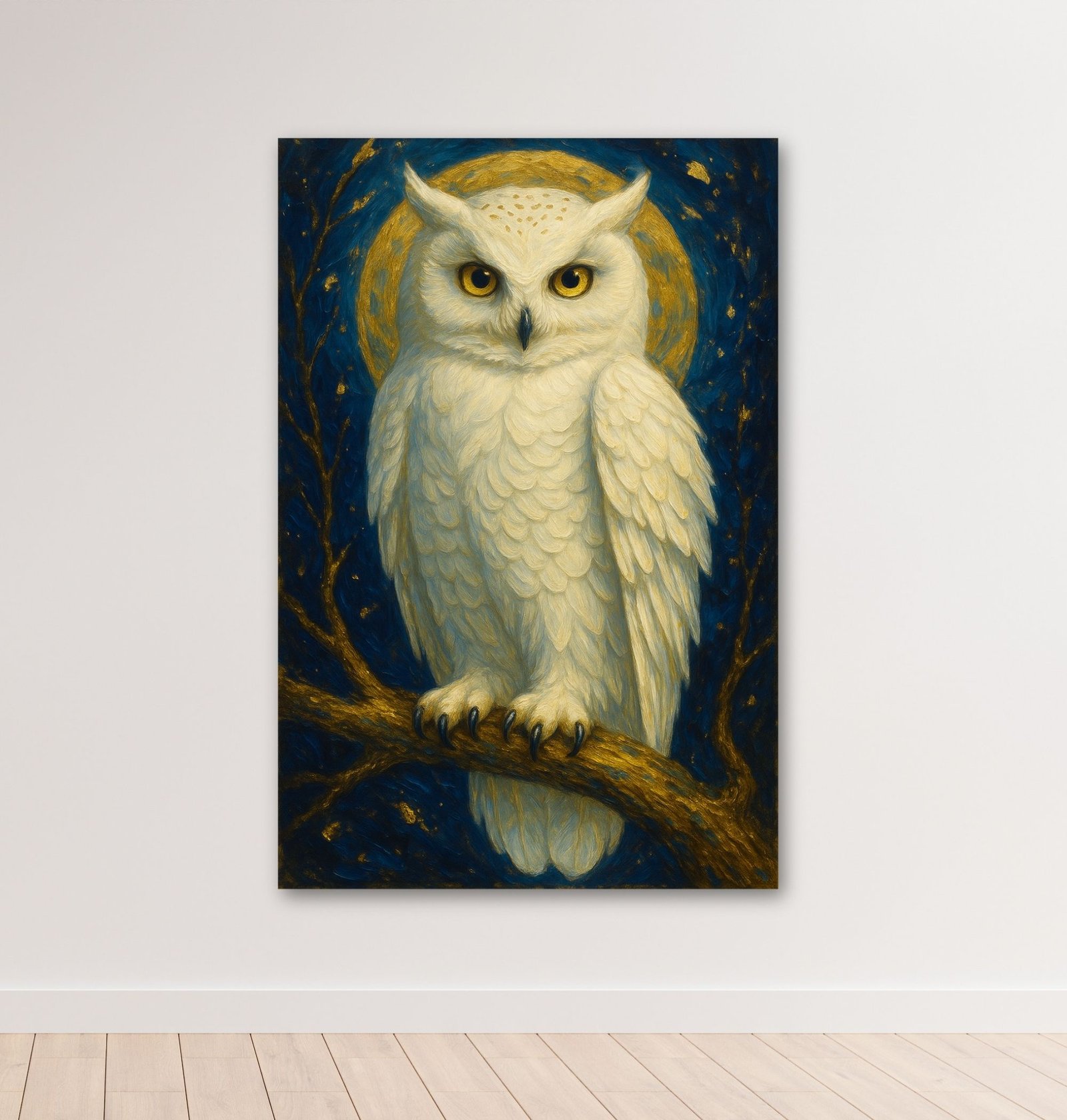 White Owl Painting Vastu1