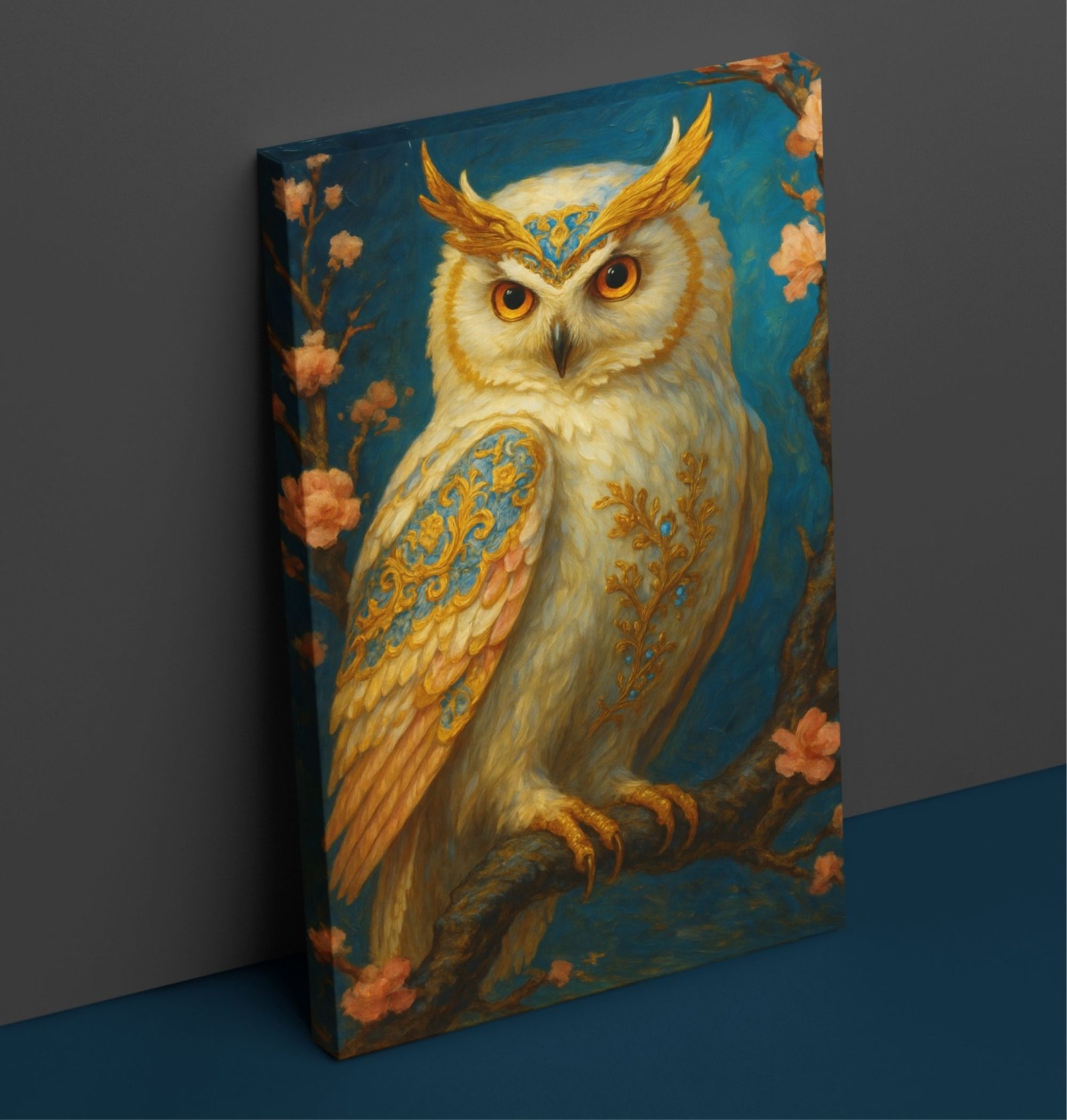 White Owl Painting Vastu