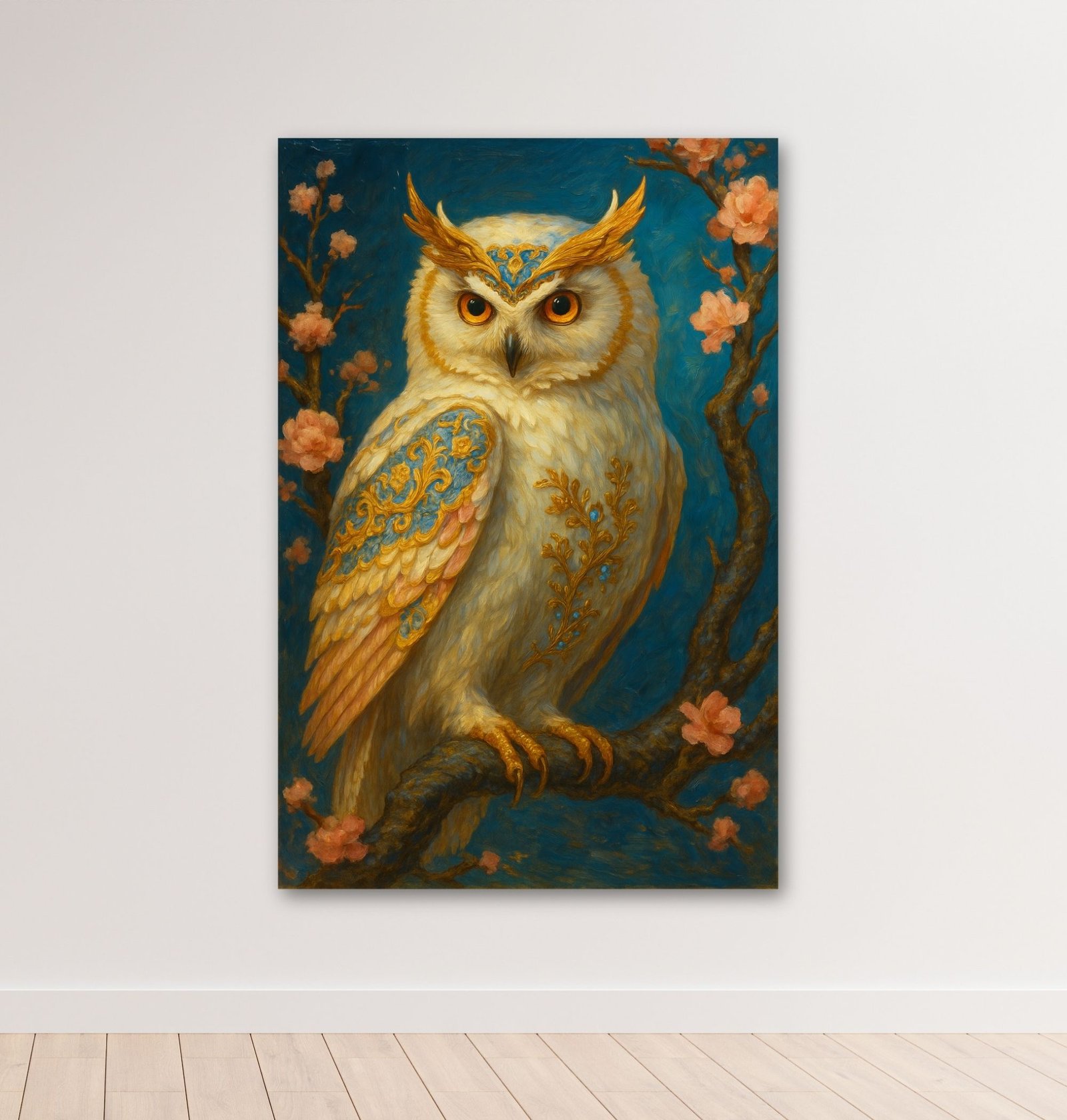 White Owl Painting Vastu