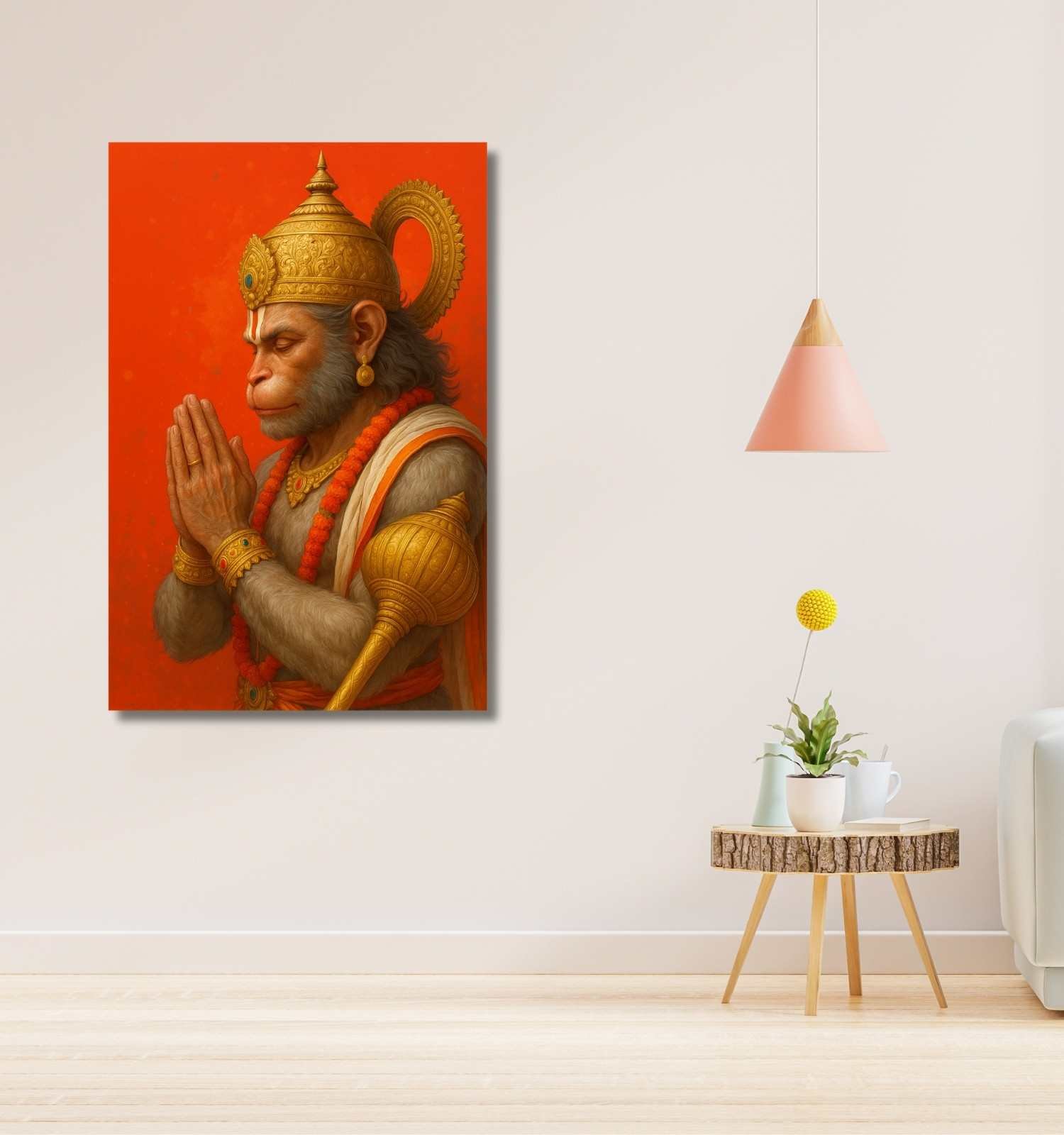 canvas hanuman painting1