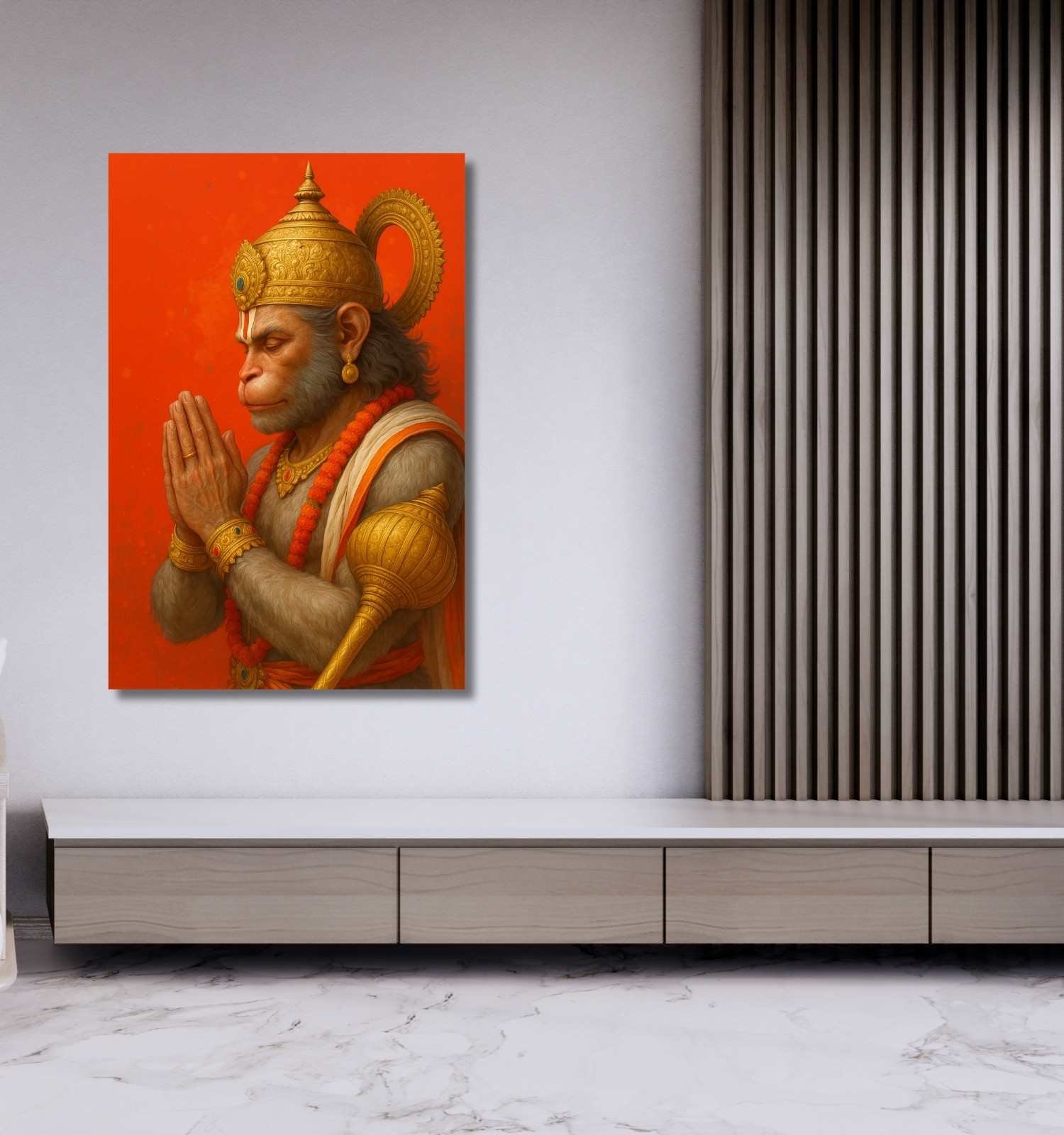 canvas hanuman painting1