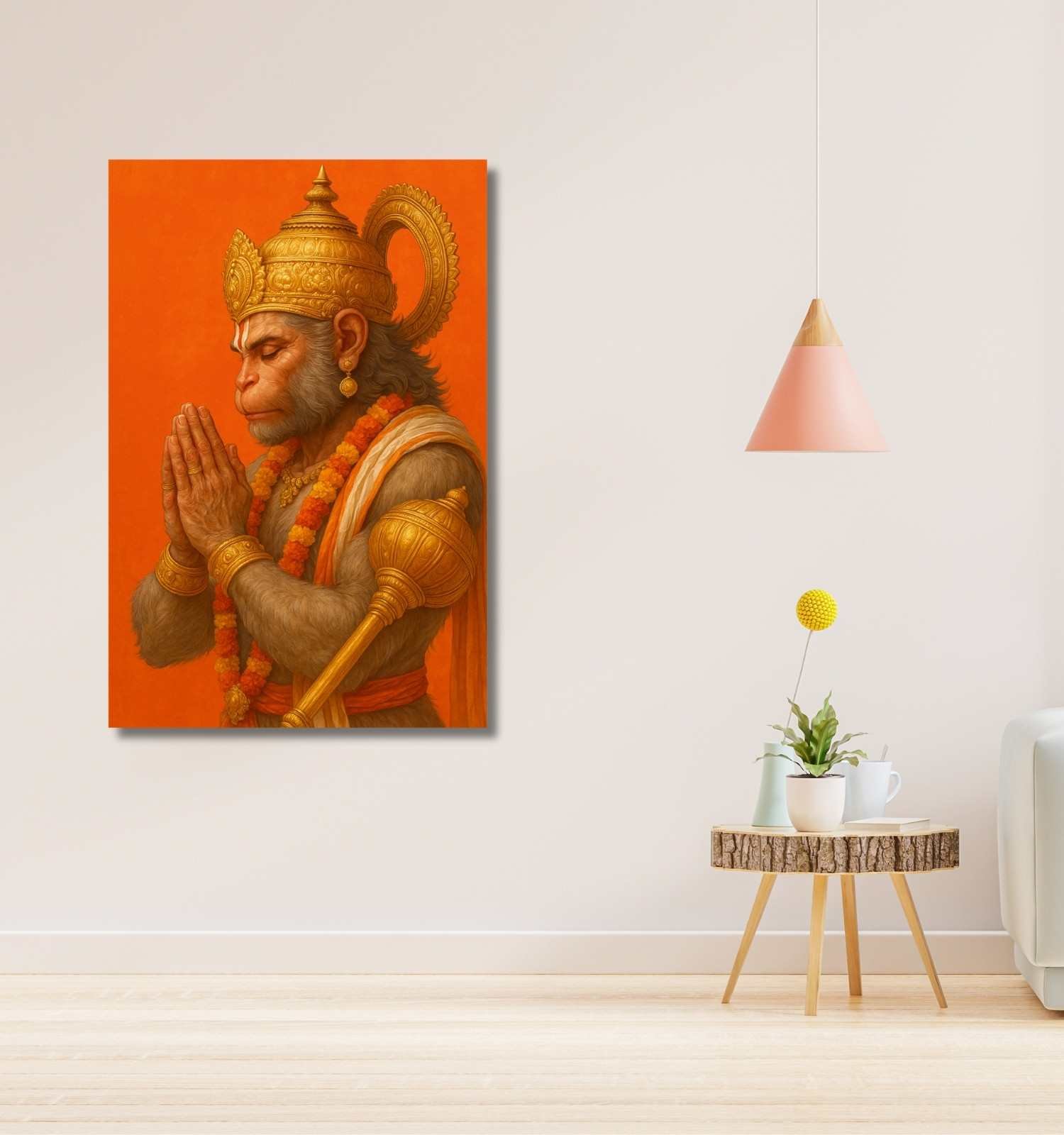 hanuman canvas painting for wall1