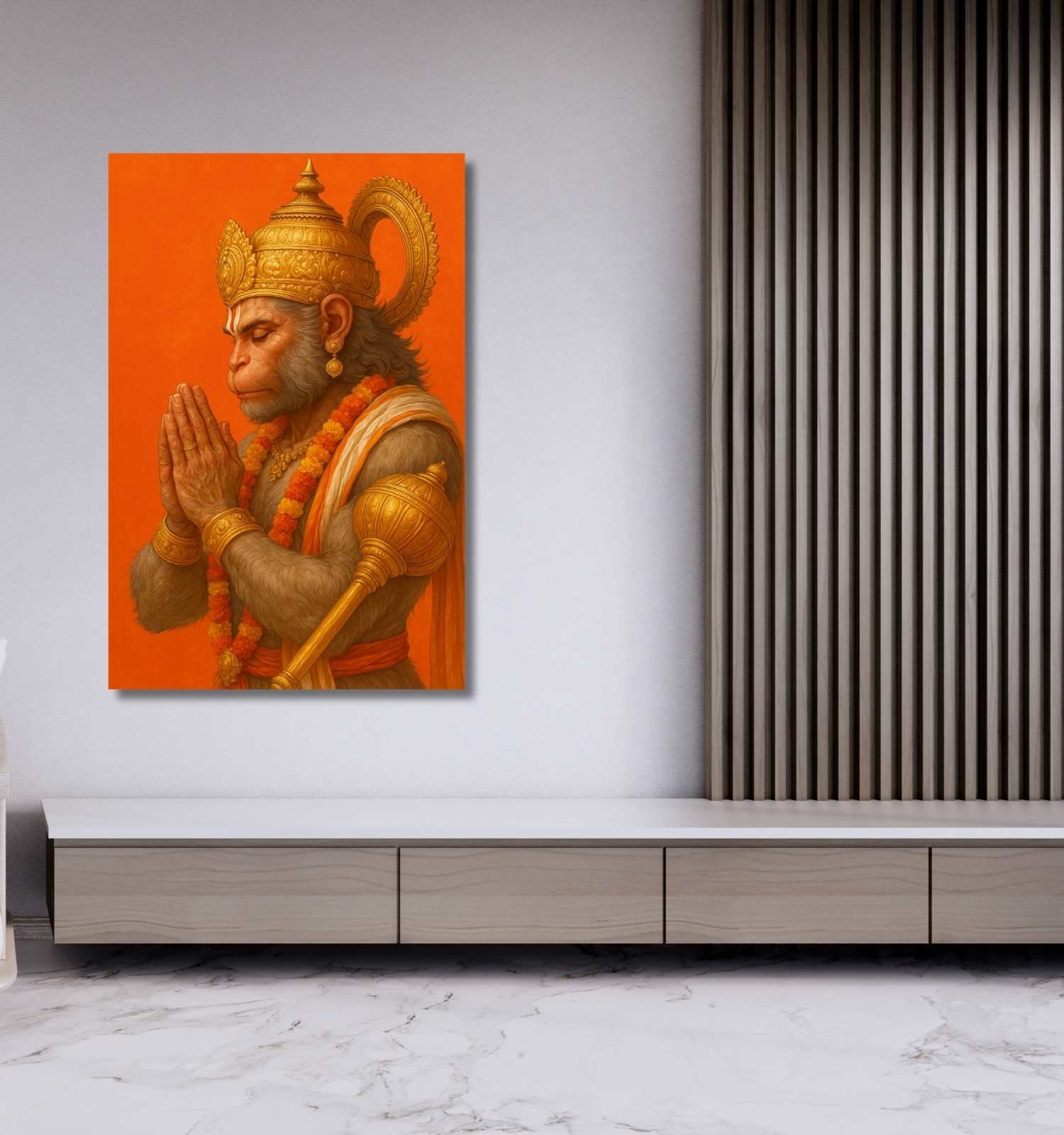 hanuman canvas painting for wall1