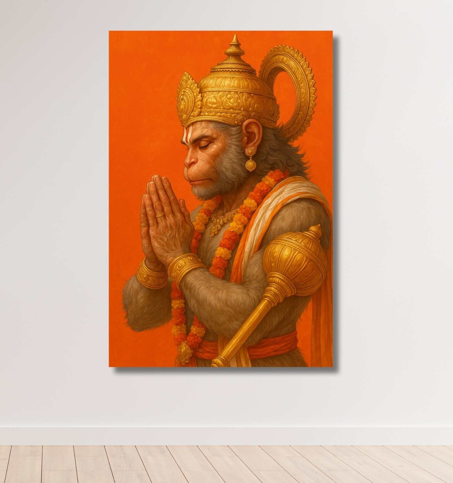 hanuman canvas painting for wall1