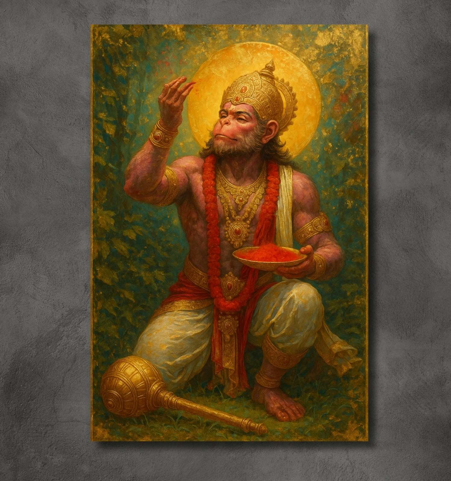 hanuman ji painting1