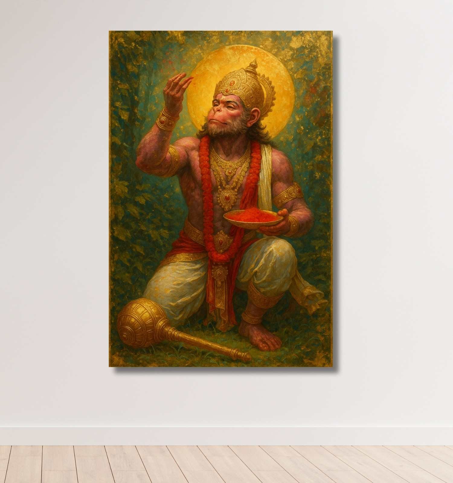hanuman ji painting1