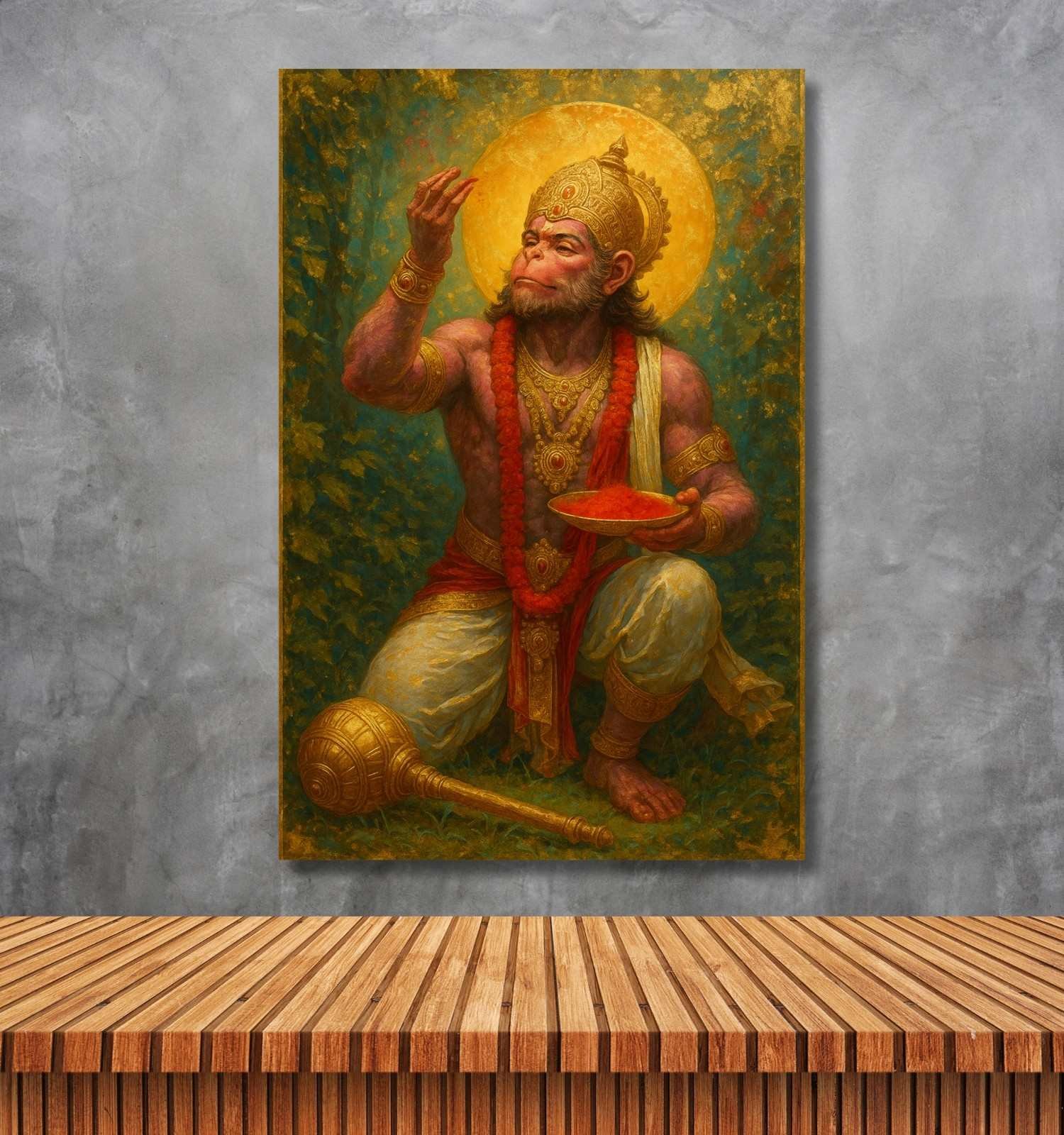 hanuman ji painting1