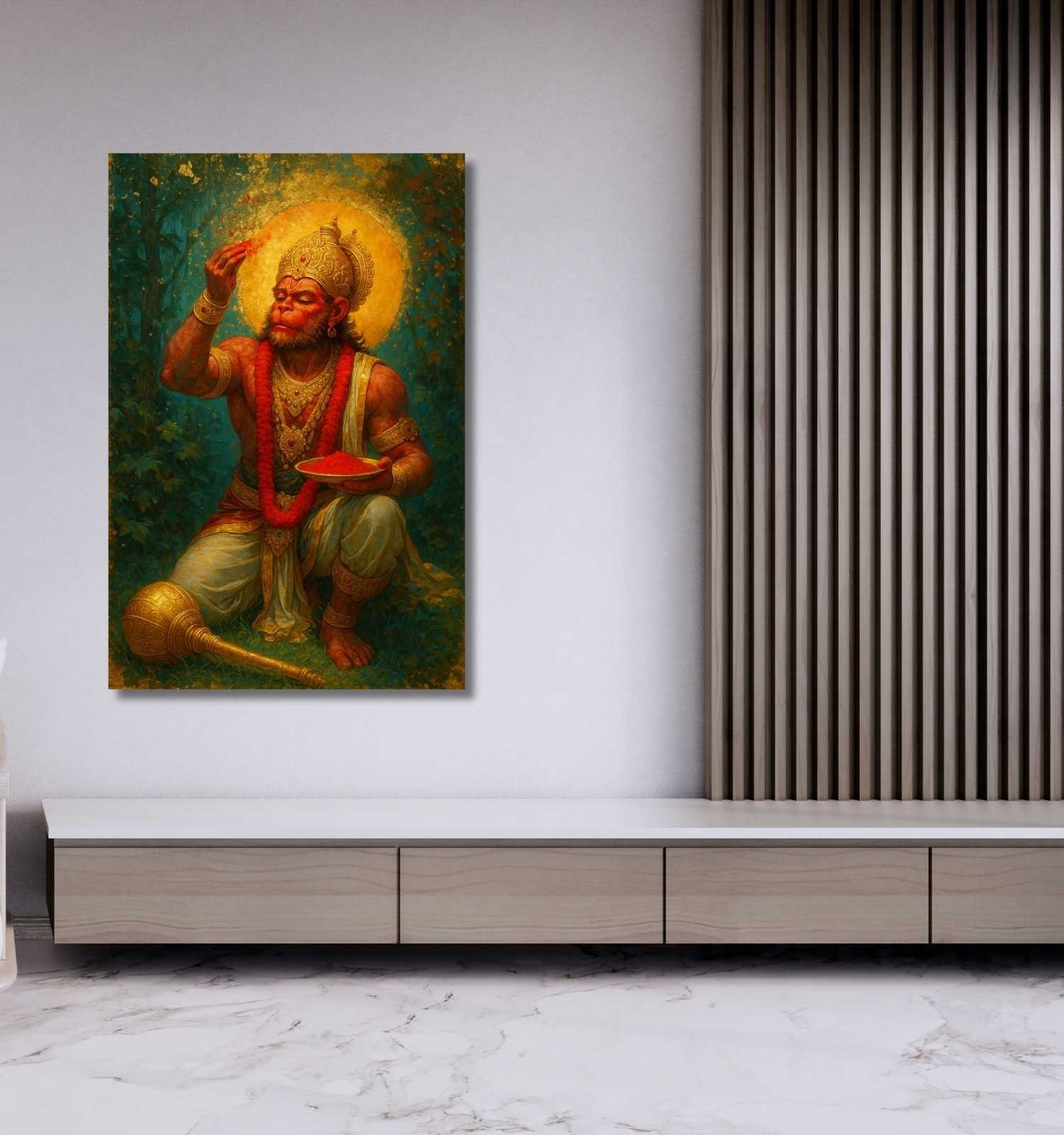 lord hanuman painting1