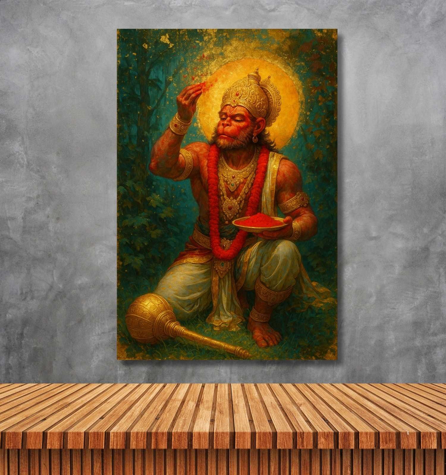 Lord Hanuman painting
