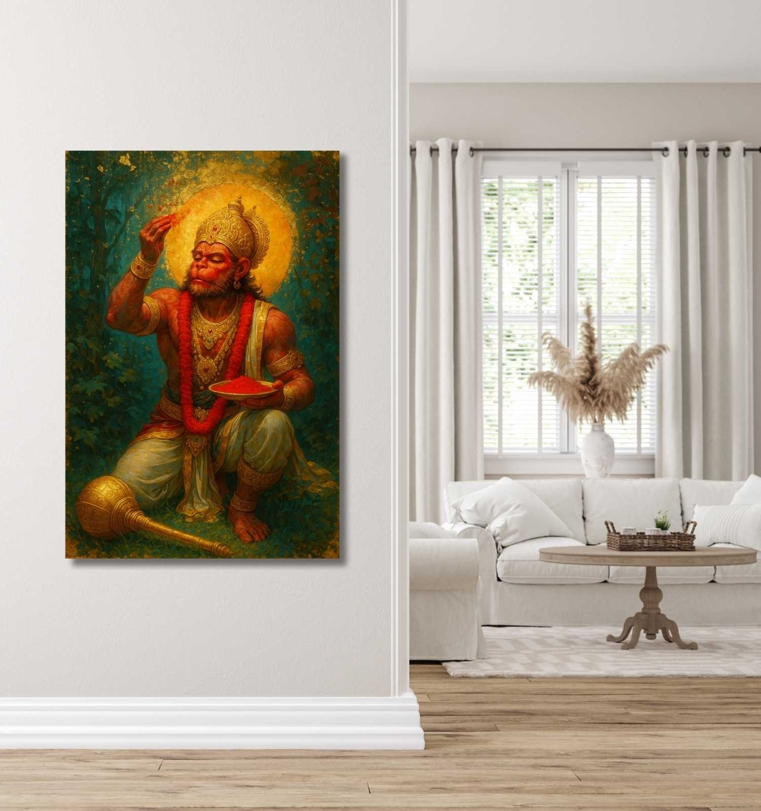 lord hanuman painting1