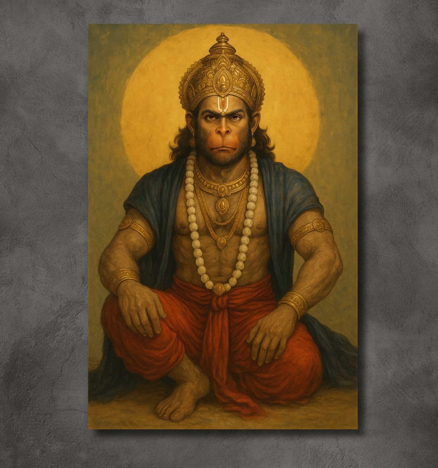 lord lord hanuman painting for wall1