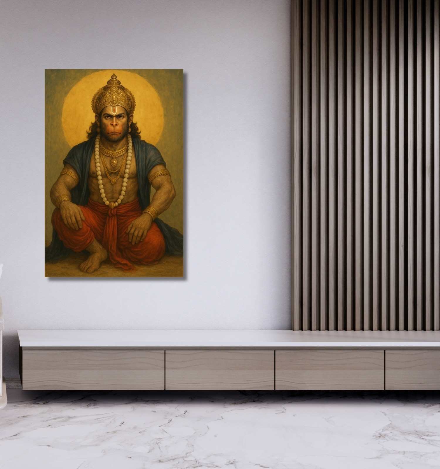 lord lord hanuman painting for wall1