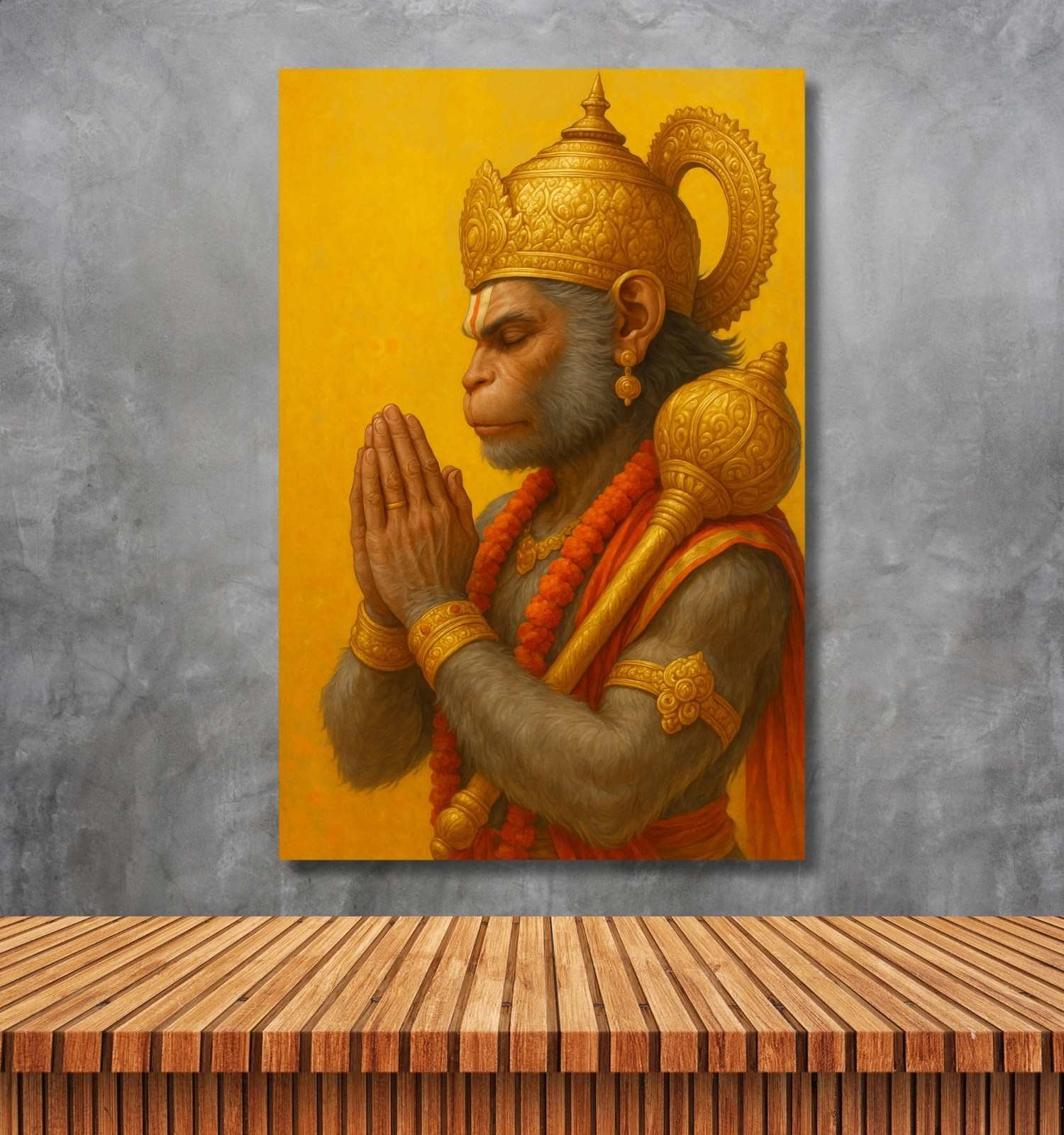 lord lord hanuman painting1