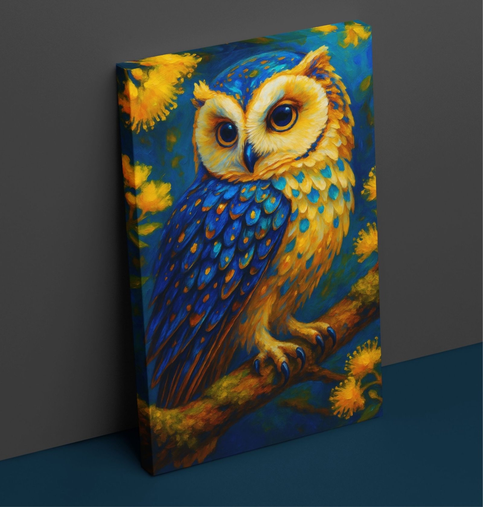 Night Owl Painting