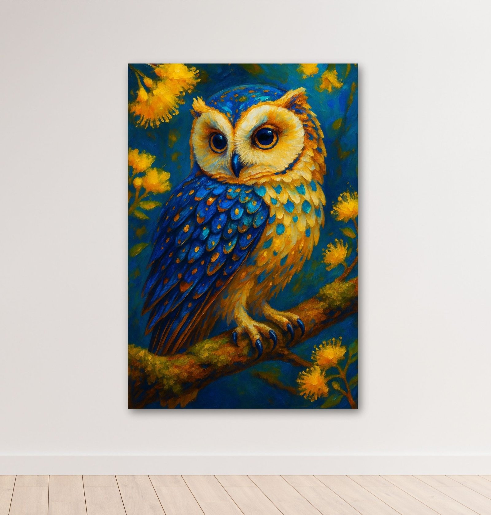 Night Owl Painting