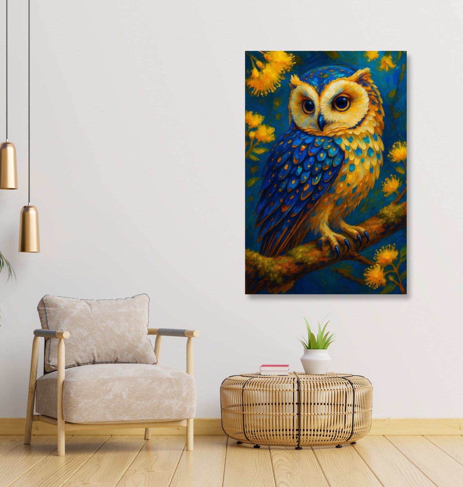 royal Owl Painting Vastu1