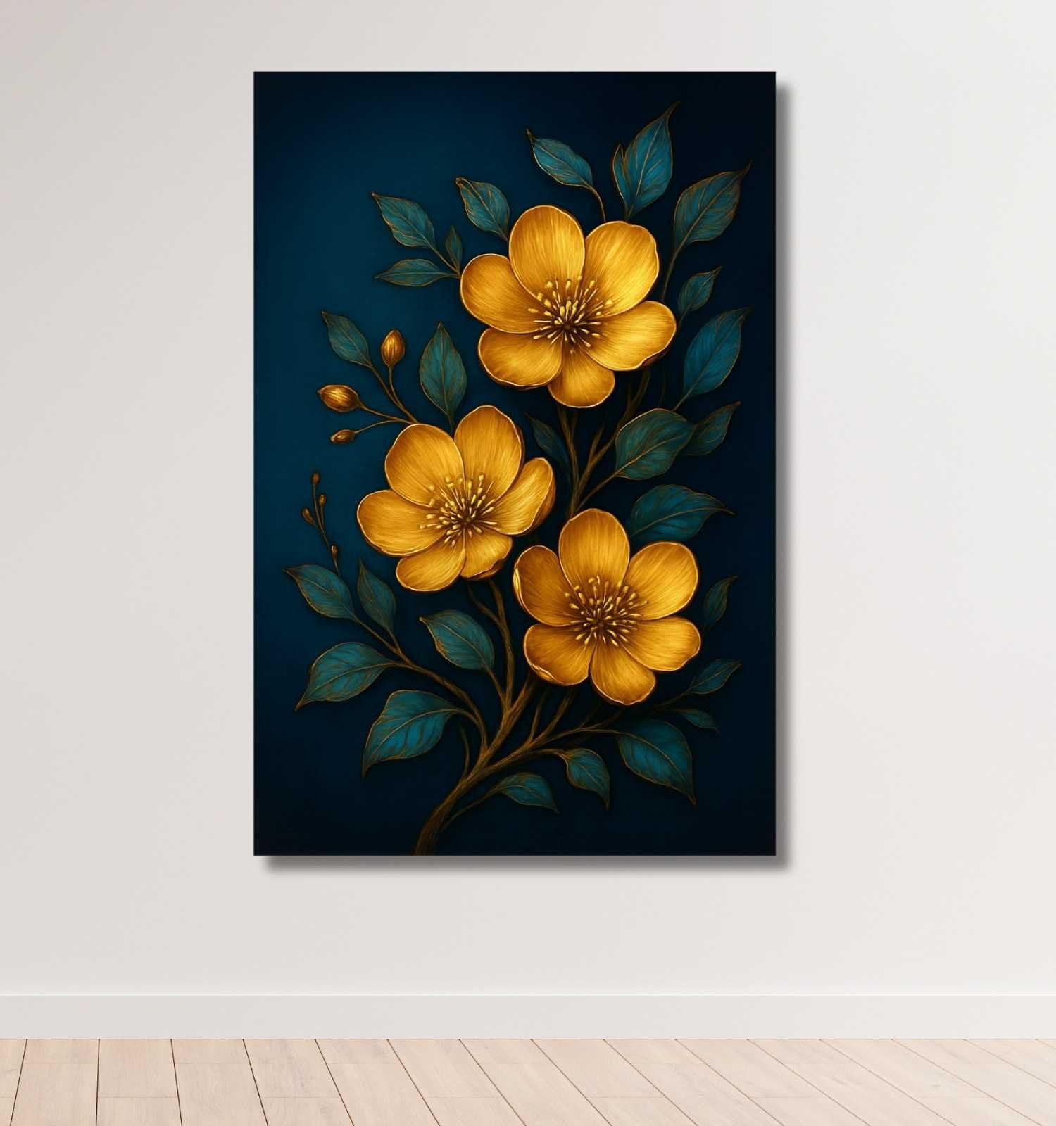 Flower Painting For Living Room