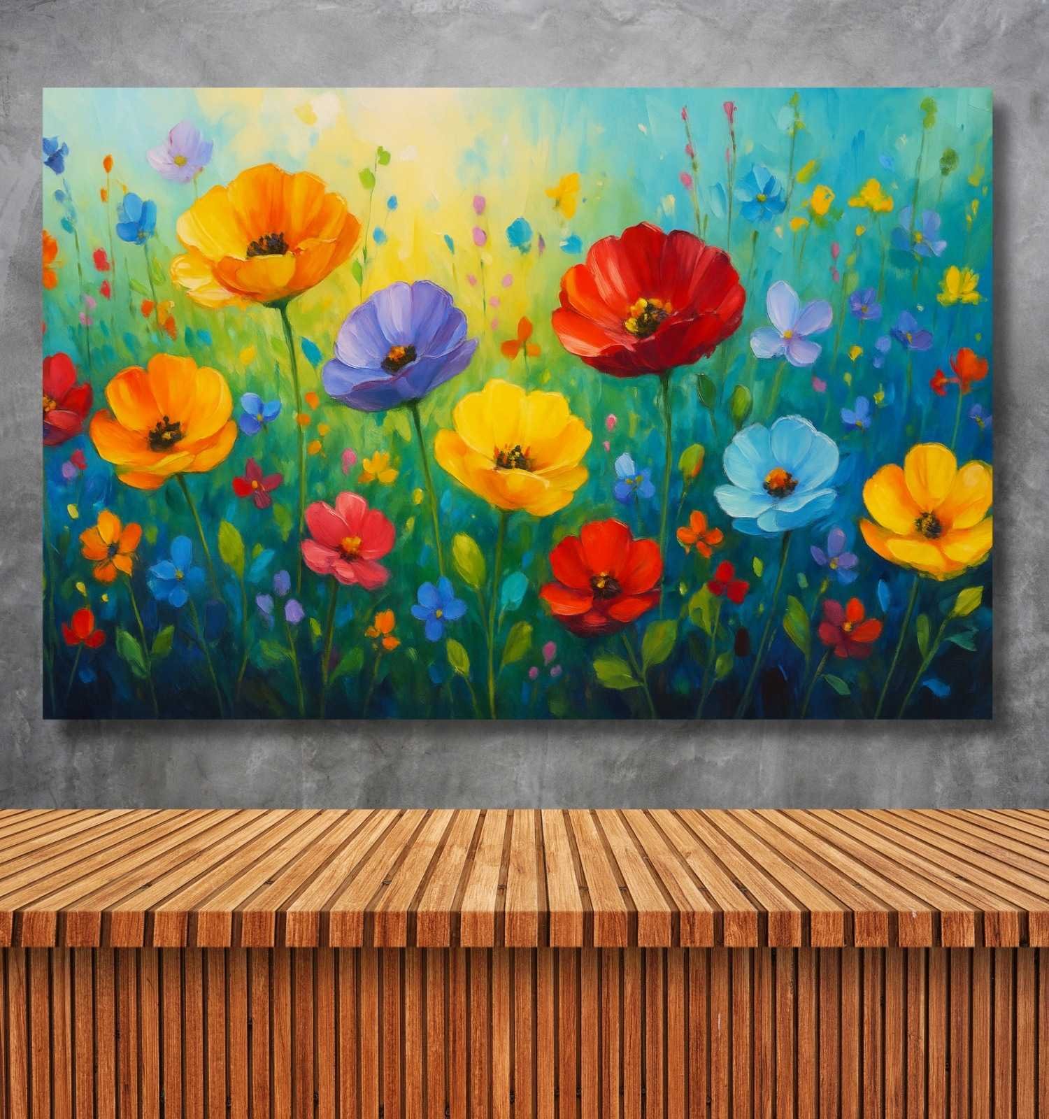 Flower Painting For Wall Decoration