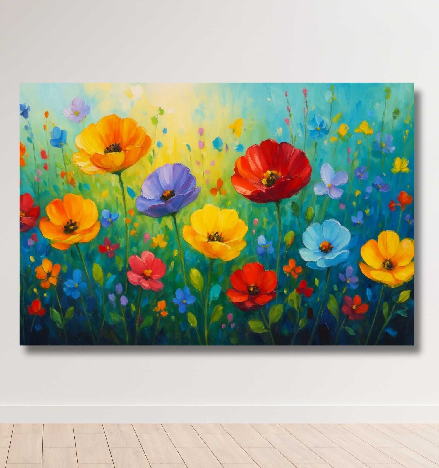 Flower Painting For Wall Decoration