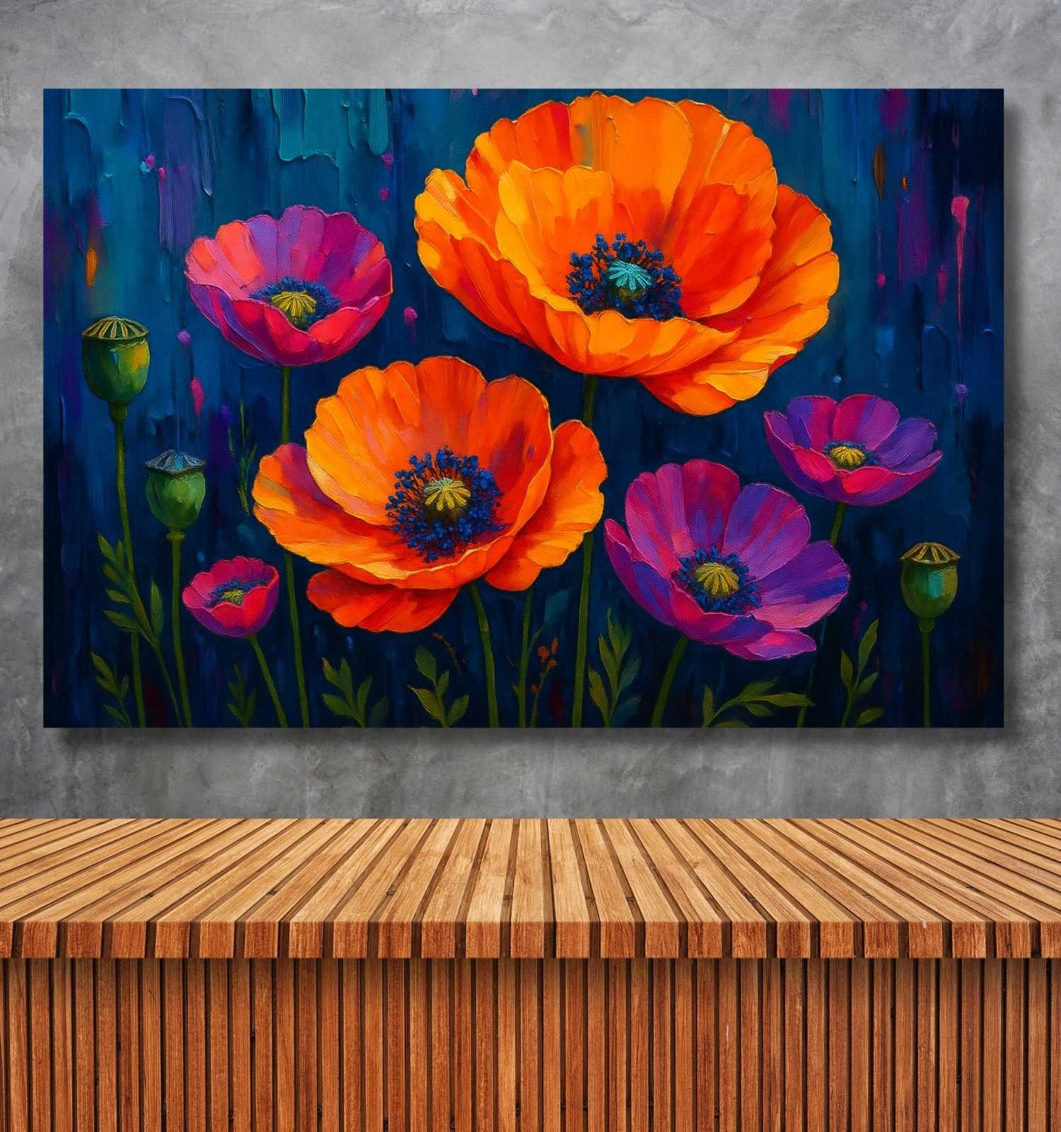 Flower Painting For Wall Decoration3
