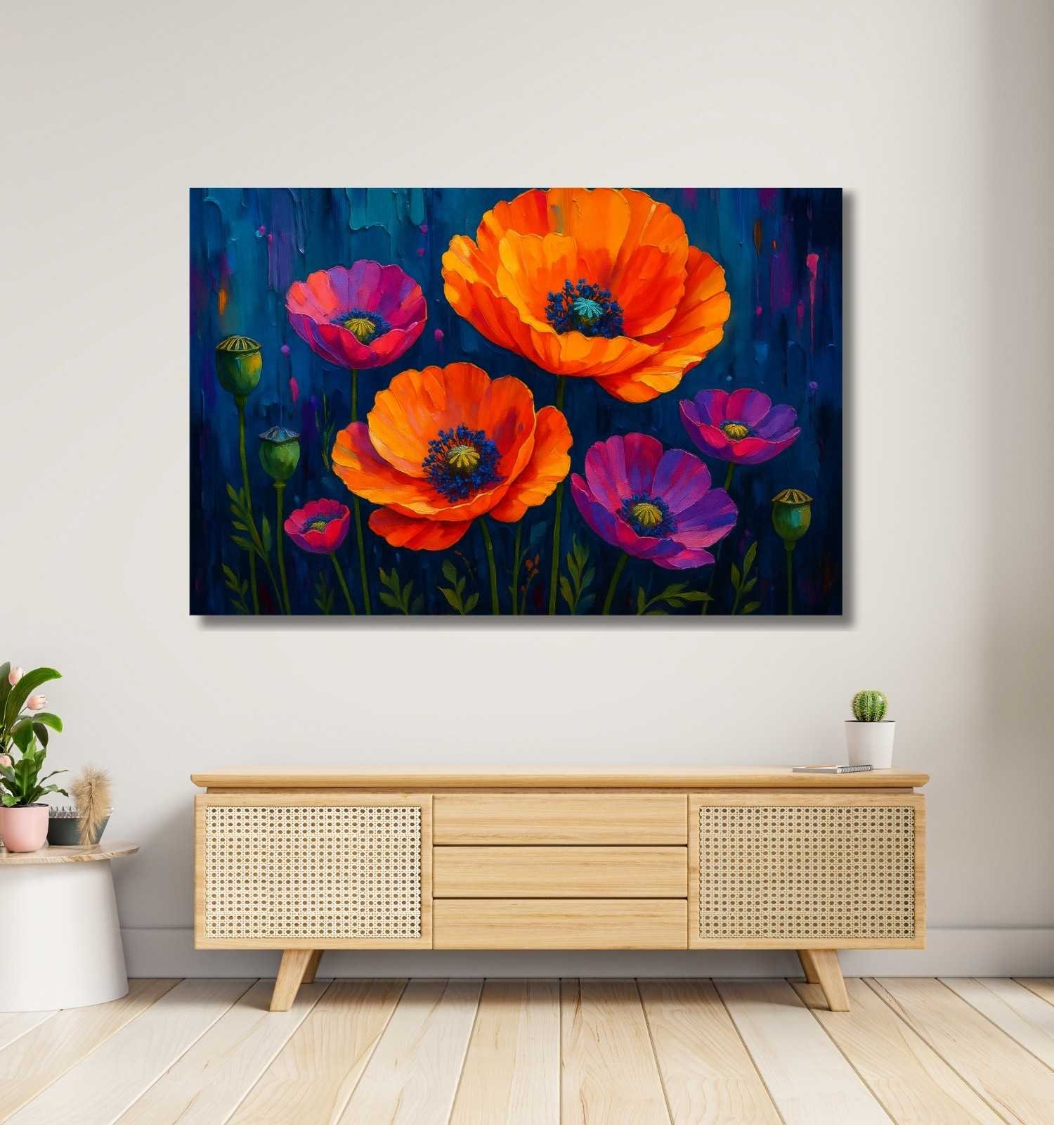 Flower Painting For Wall Decoration3