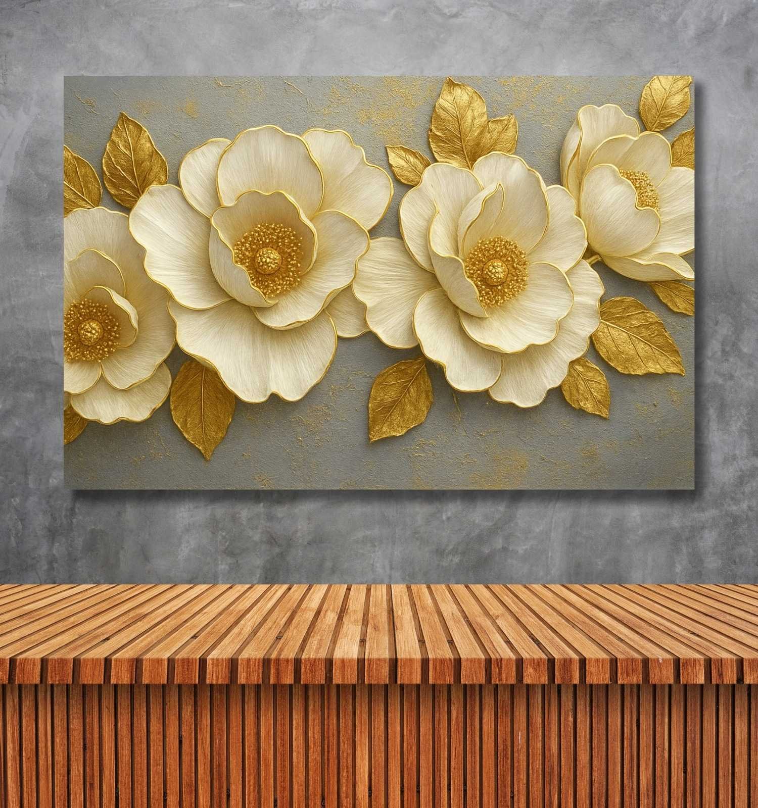 Flower Painting For Wall Decoration2
