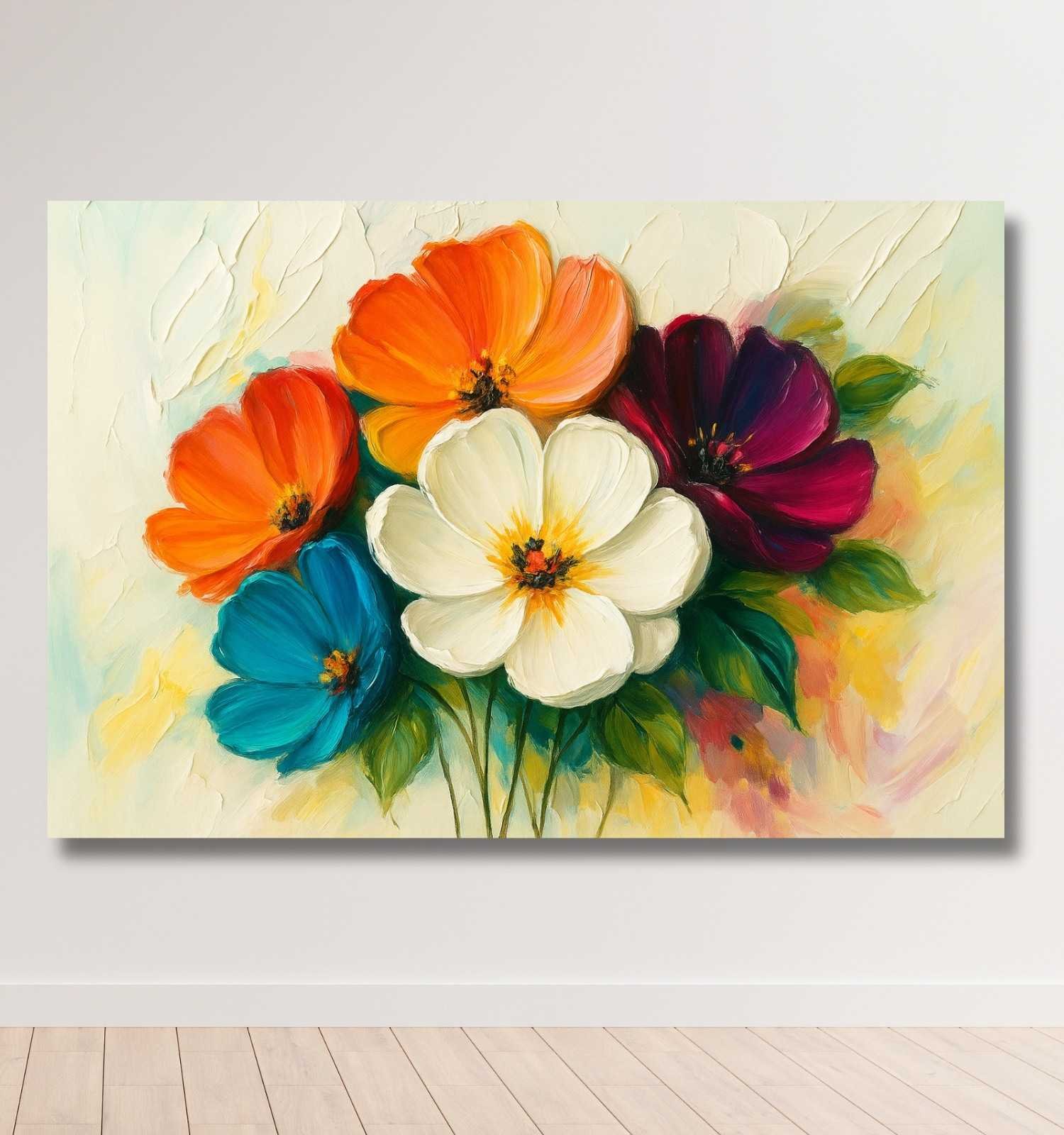 Flower Painting For Wall Decoration