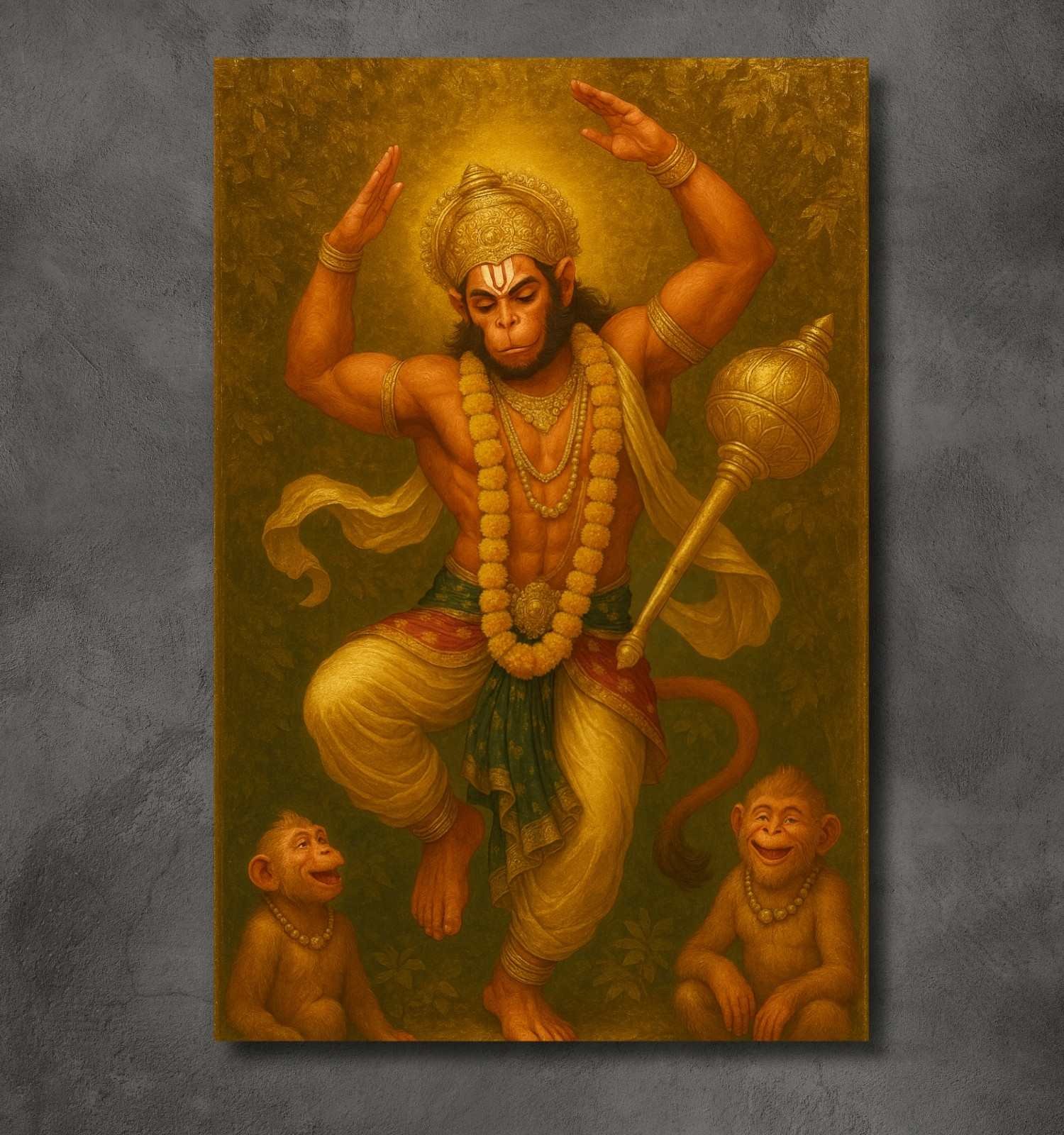 Lord Hanuman painting