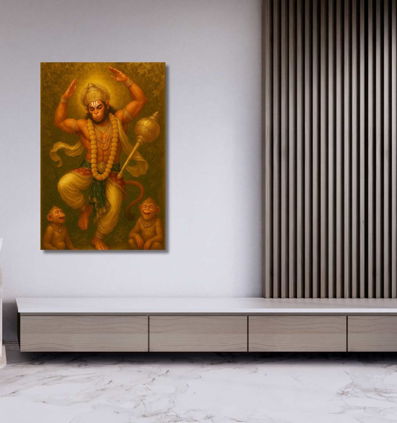 canvas hanuman painting for home1