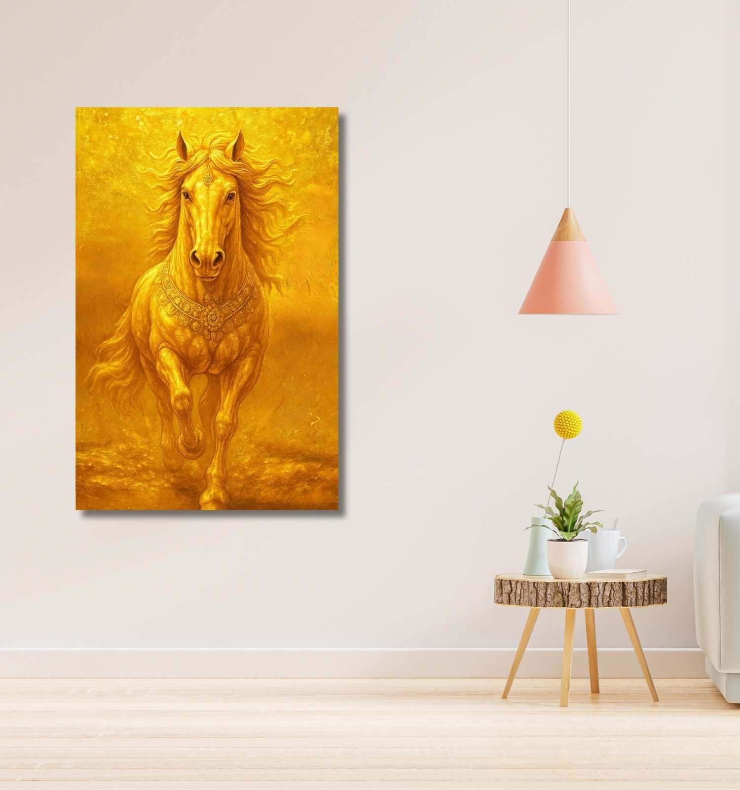horse canvas painting1
