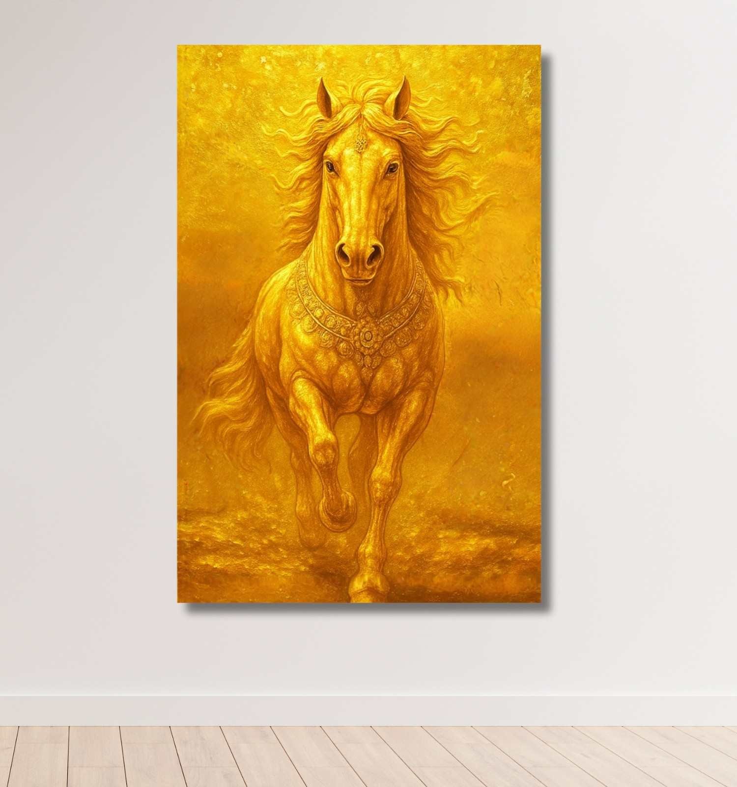 horse canvas painting1
