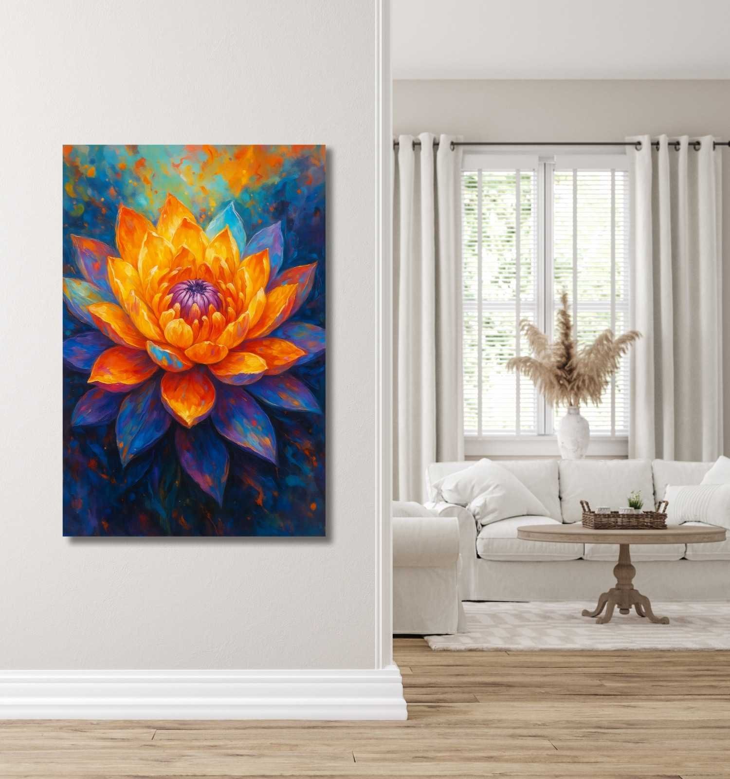 Flower Painting For Living Room
