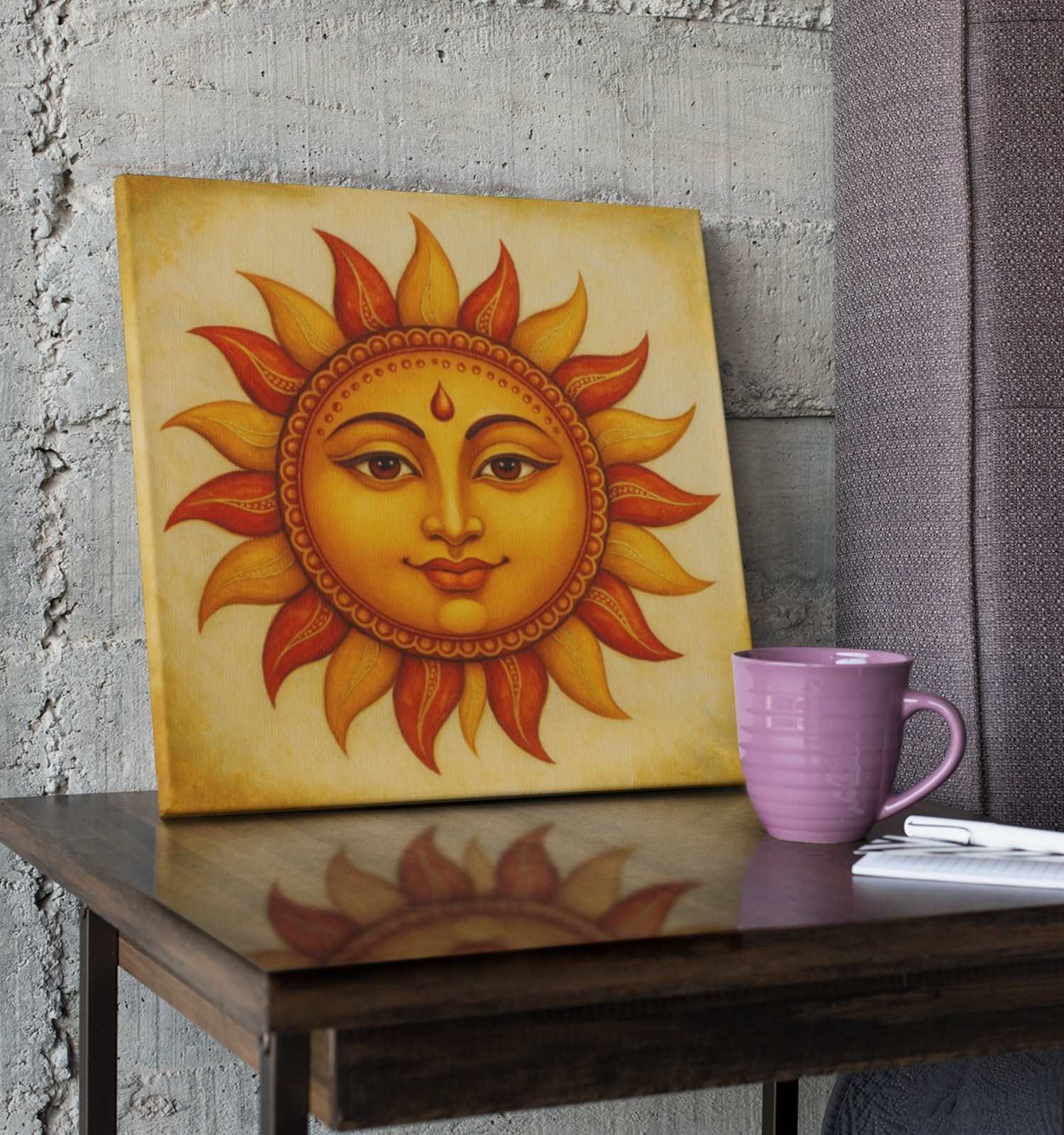 surya dev Face Painting1