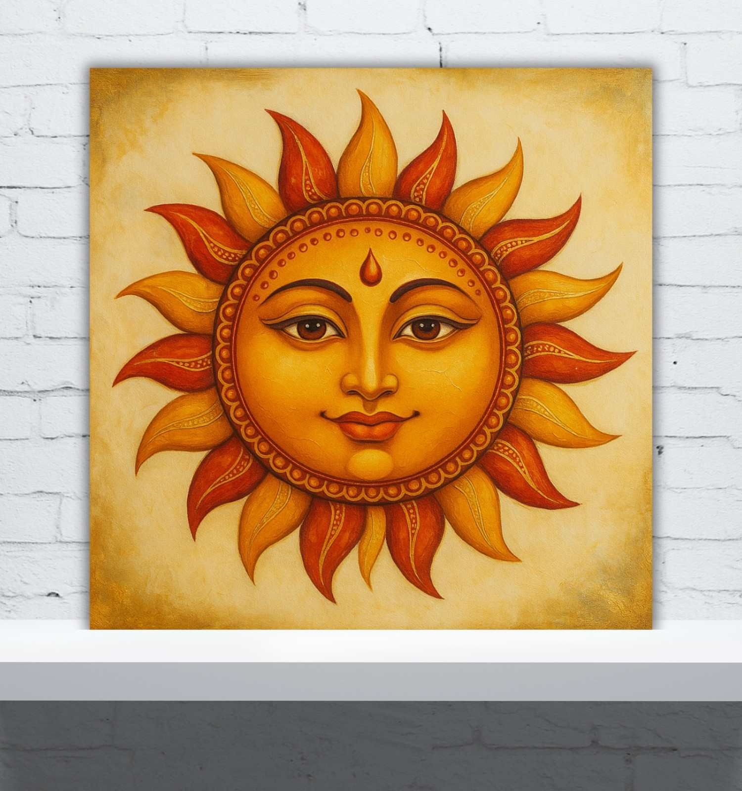 surya dev Face Painting1