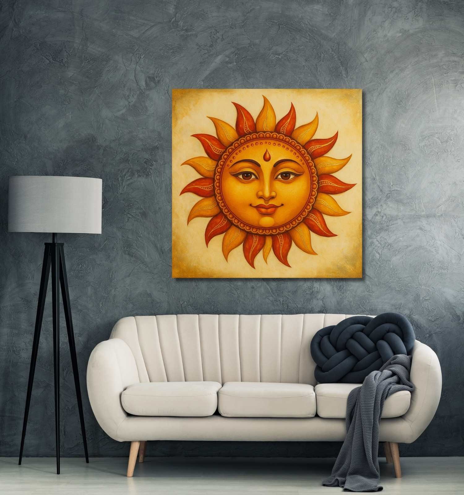 surya dev Face Painting1