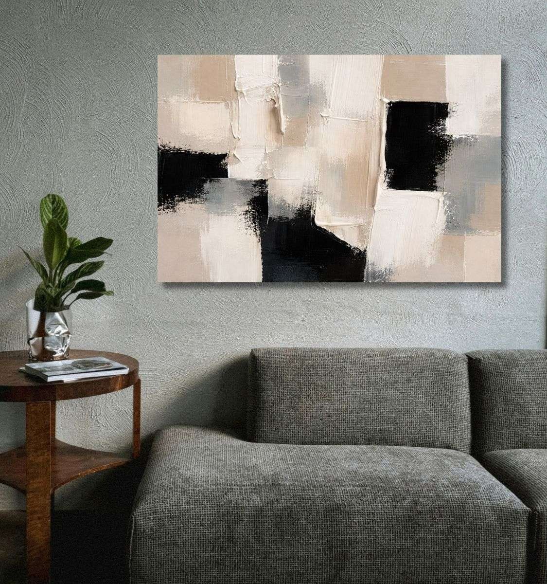 3d view beautiful abstract canvas painting by kunj cart8