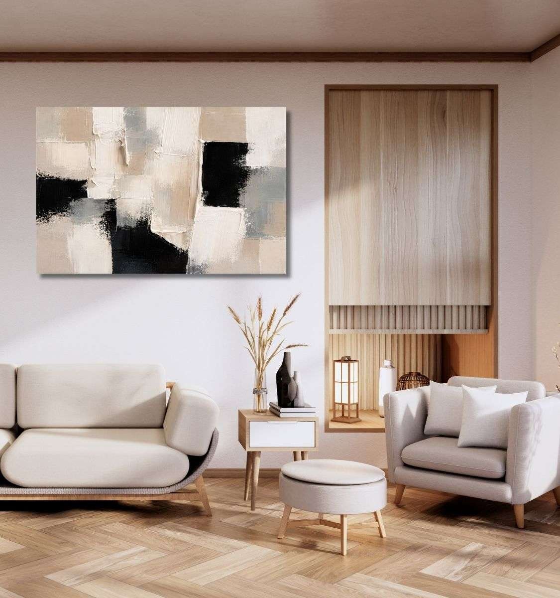 3d view beautiful abstract canvas painting by kunj cart8