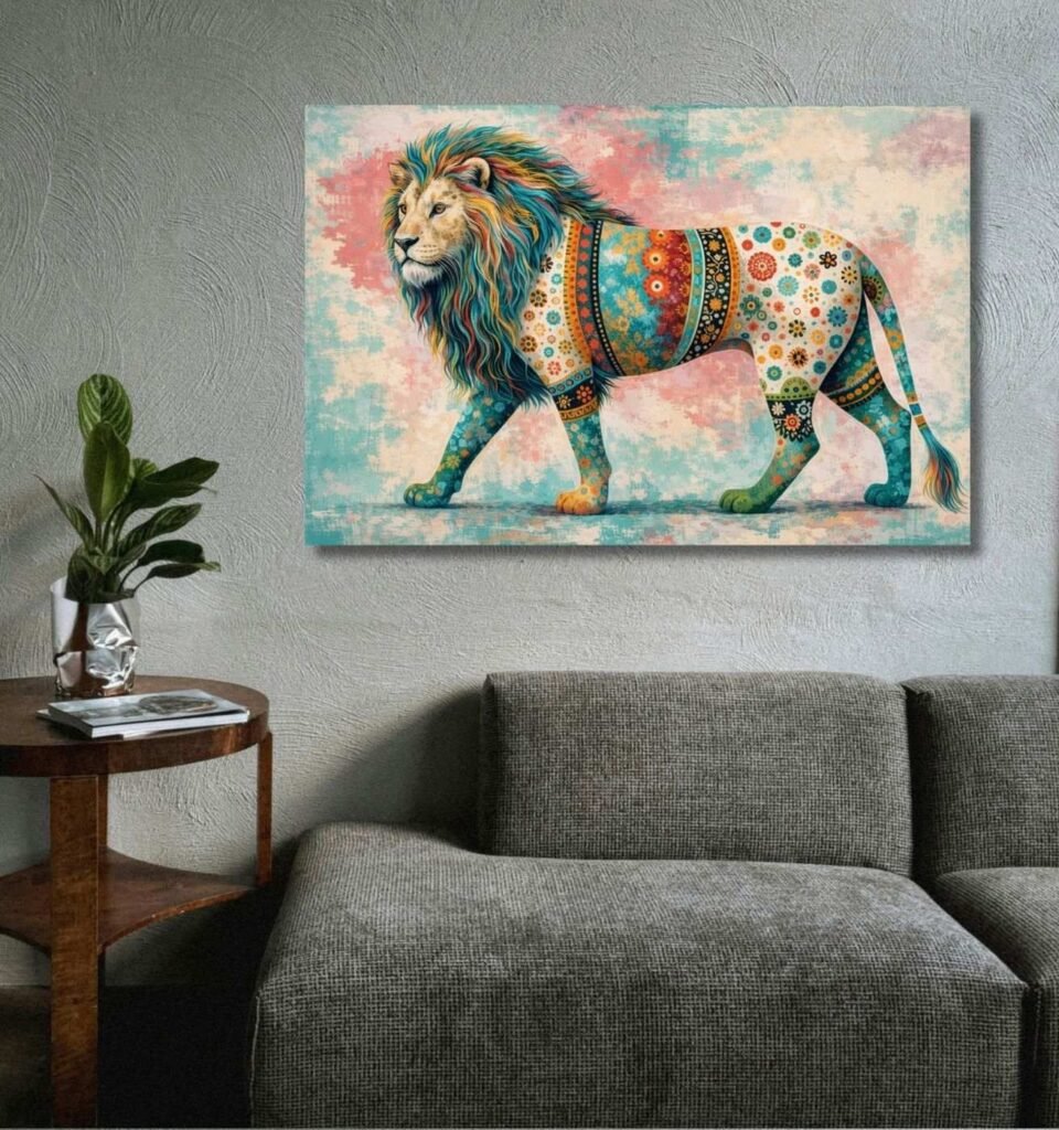 Modern Art Canvas Painting 1