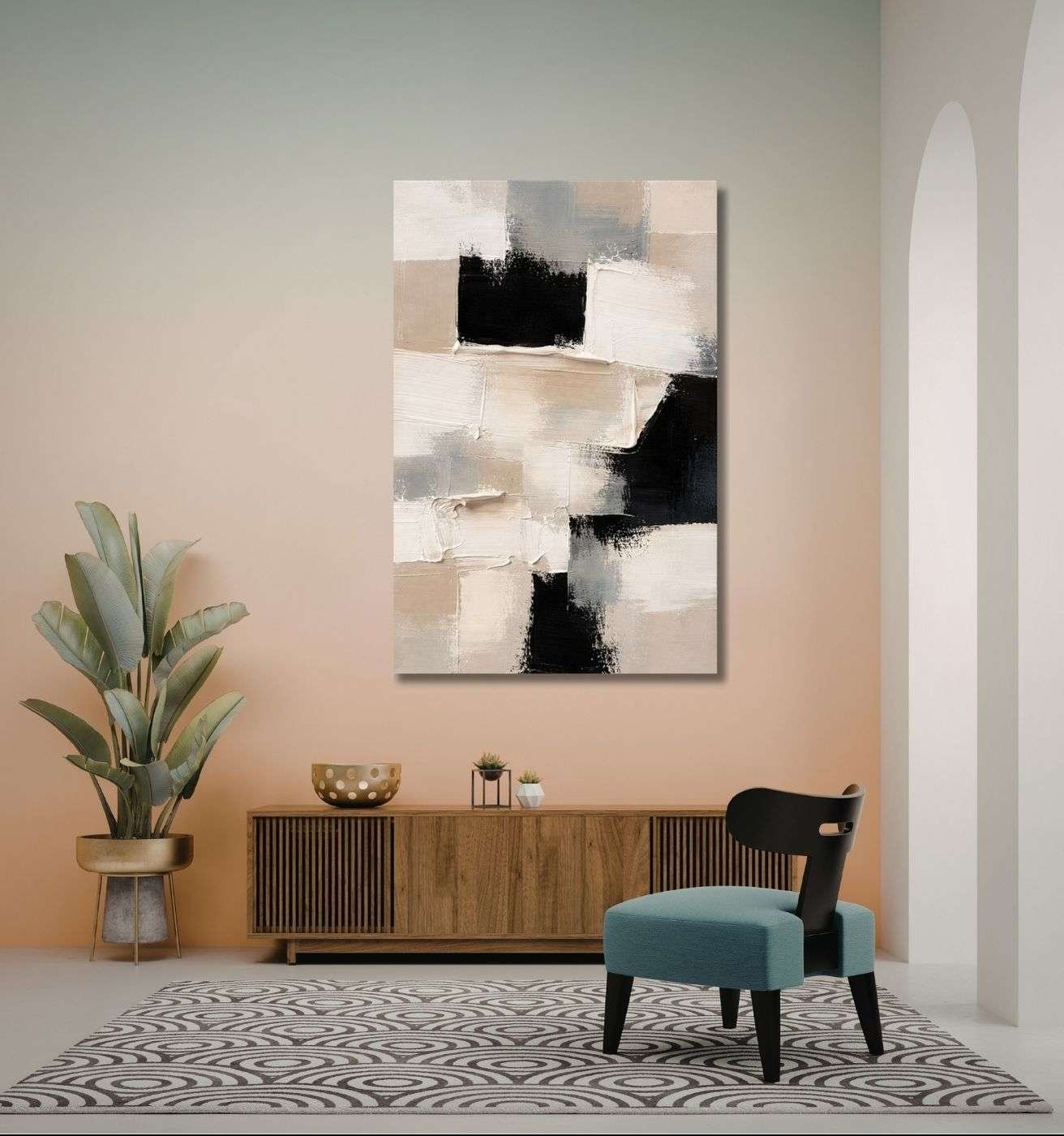 Modern Art Canvas Painting 1