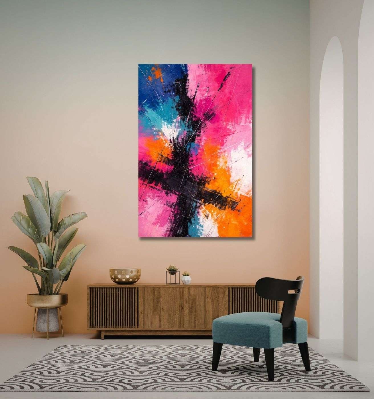 Modern Art Canvas Painting 1