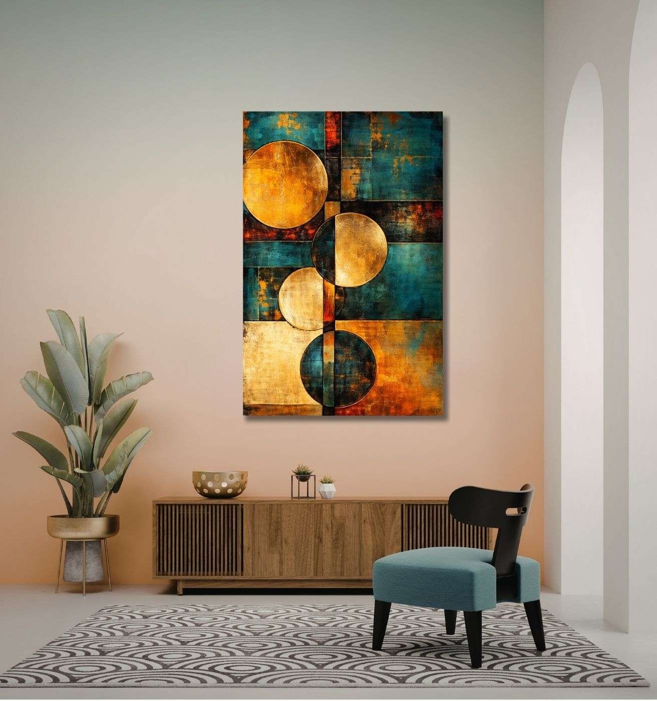 Modern Art Canvas Painting 1
