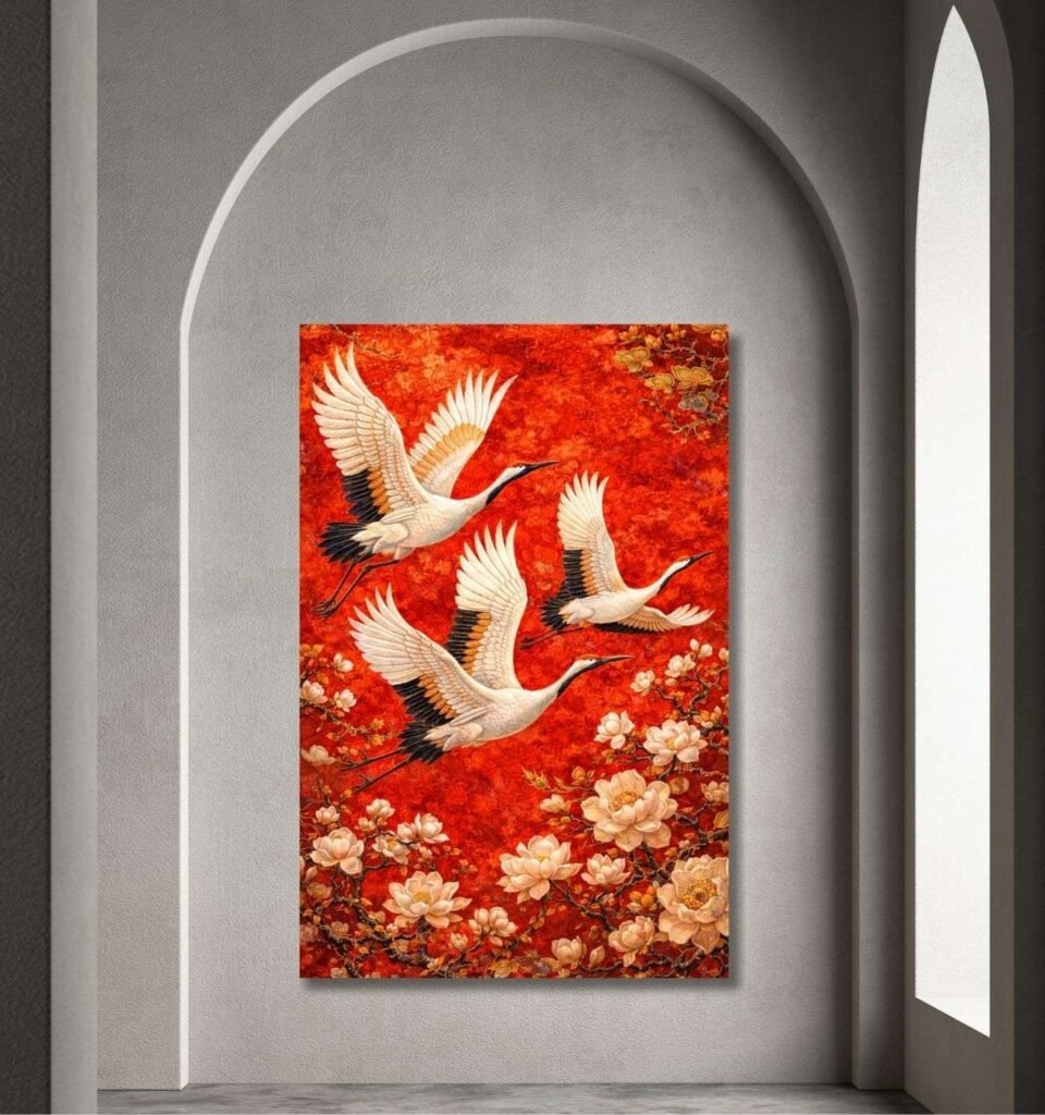 Modern Art Canvas Painting for Bedroom1