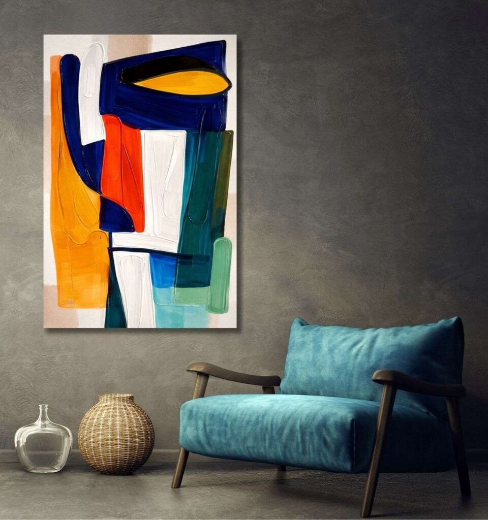 Modern Art Canvas Painting for home decor1