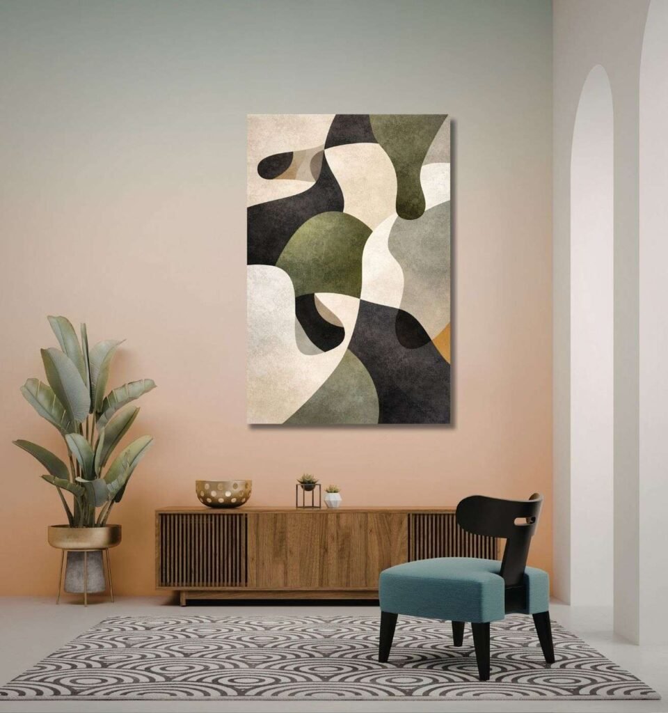 Modern Art Canvas Painting for home decor1