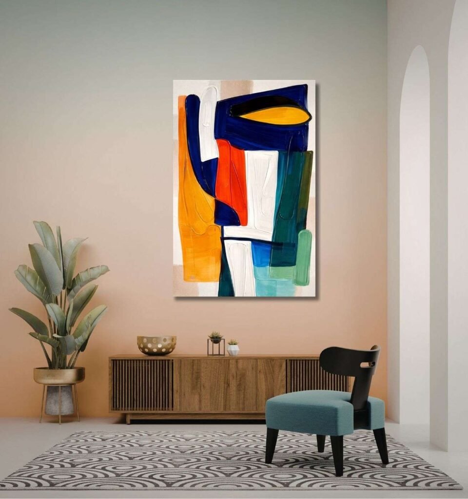 Modern Art Canvas Painting for home decor1
