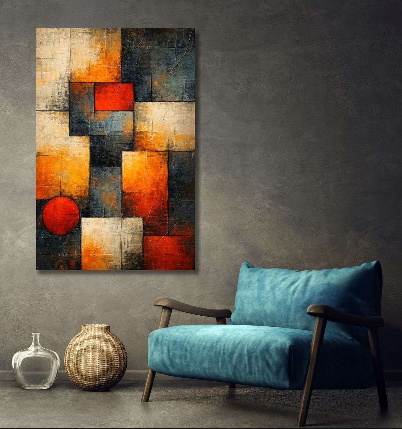 Modern Art Canvas Painting for living room1