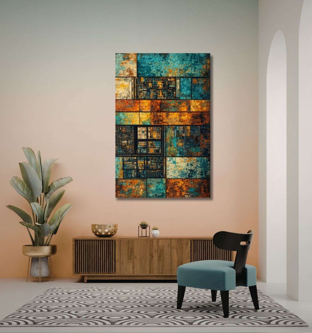 Modern Art Canvas Painting for living room1